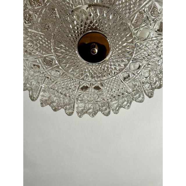 Pendant Lamp with Crystal Glass Elements by Carl Fagerlund for Orrefors, Sweden, 1960s For Sale - Image 13 of 18