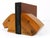 Modern Austrian Modern Horse Bust Bookends in Walnut and Brass, 1950s, Set of 2 For Sale - Image 3 of 11