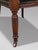 Brown Leather and Mahogany Captain's Desk Armchair, 1860 For Sale - Image 6 of 11