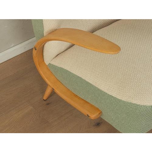Mid-Century Two Tone Beech Armchair For Sale - Image 6 of 9