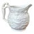 Vintage Italian White Hunting Scene Pitcher For Sale
