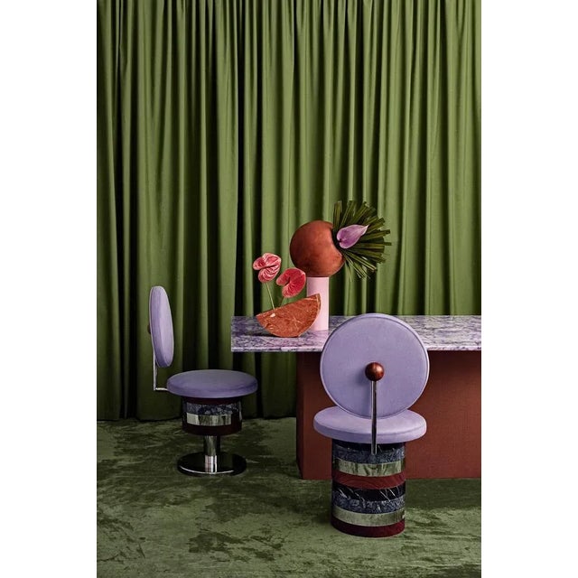 Green Block Chair Down Chair by Masquespacio For Sale - Image 8 of 10