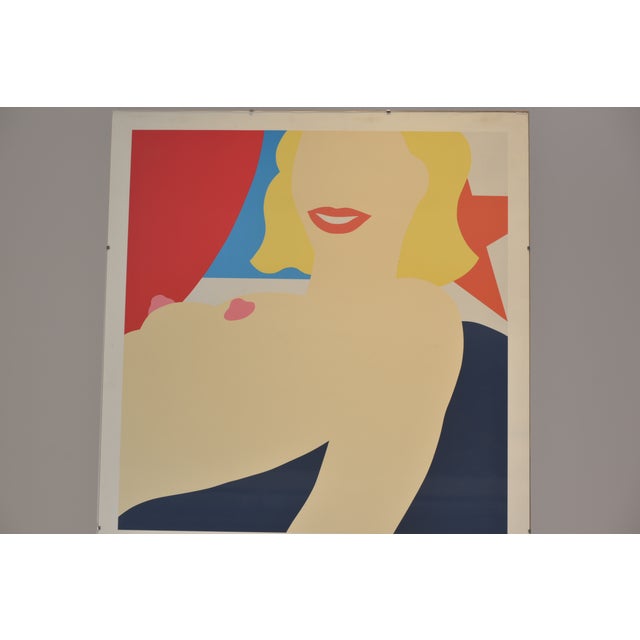 Mid-Century Modern Exhibition Poster, Tom Wesselmann 1965 for Smithsonian, Around 1990 For Sale - Image 3 of 6