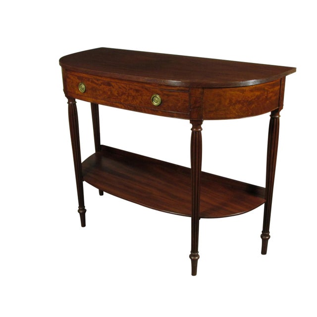 American 18th-C. American Federal Console Table For Sale - Image 3 of 14