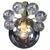 Mid-20th Century Chandelier with Brass Fixture and Hand-Blown Glass Globes, 1960s For Sale - Image 11 of 11