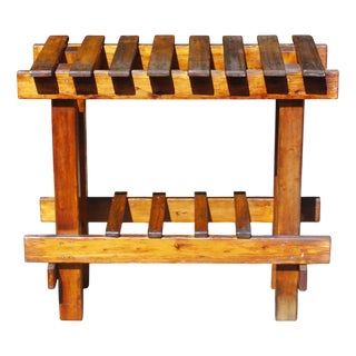 Antique Wooden Farm Console Table, 1890s For Sale