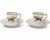 Pair Vintage Hertel Jacob Bavaria Equestrian Demitasse Cups Saucers Germany For Sale - Image 12 of 12