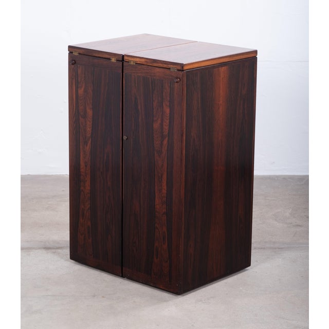 Danish Captains Bar by Reno Wahl Iversen for Dyrlund, 1960s For Sale - Image 3 of 14