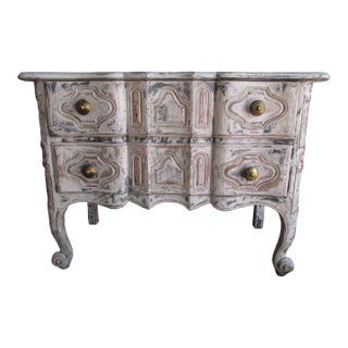 1980s Vintage French Style Two Drawer Chest by Baker Furniture Co. For Sale
