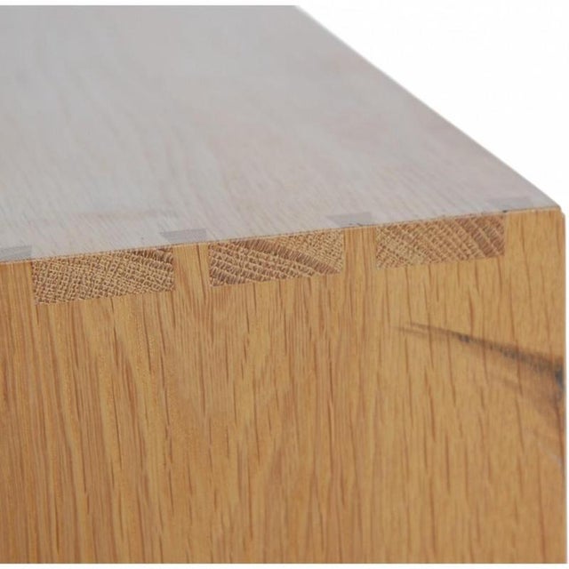 Wood Deep Bookcase in Oak by Mogens Koch, 1980s For Sale - Image 7 of 13