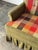 Olive Tweed Swivel Rocker With Patchwork Plaid Upholstery, 1970s For Sale - Image 9 of 18