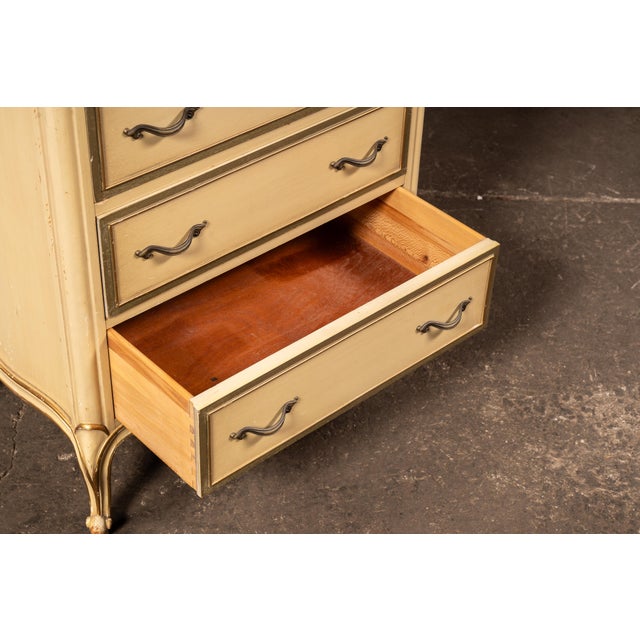 Vintage "Touraine" French Provincial Gentlemans Chest of Drawers by Drexel For Sale - Image 9 of 11