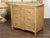 19th Century French Louis XVI Style Bleached Oak Three-Drawer Chest with Carved Panels For Sale - Image 10 of 12