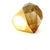H. Stern H.Stern for Diane Von Furstenberg 18k Gold Rutilated Quartz Power Ring, Size 6.5 For Sale - Image 4 of 13