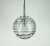 Mid-Century Pendant Lamp in Clear and Smoke Grey Glass and Metal from Doria Leuchten, 1960s For Sale - Image 11 of 11