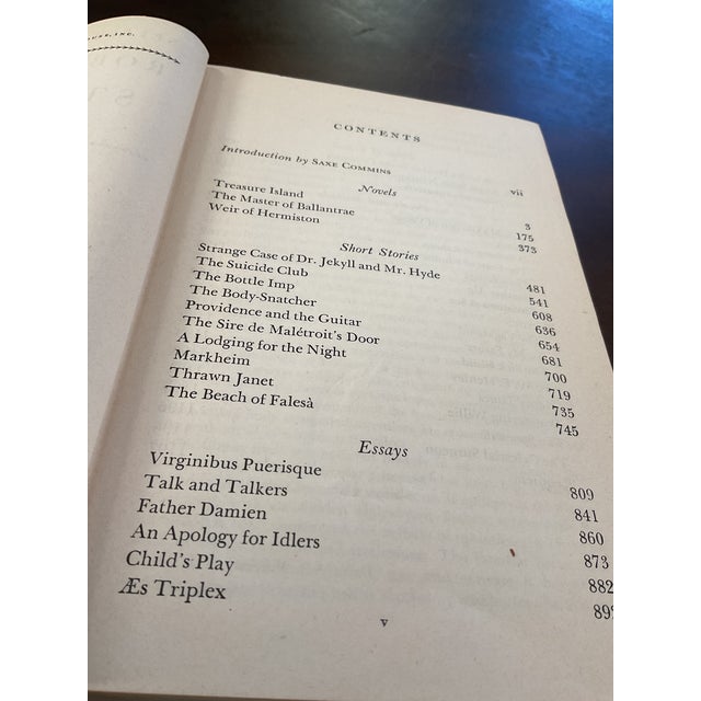 Dove Gray Selective Writings of Robert Lewis Stevenson Published by Modern Library 1947 For Sale - Image 8 of 9