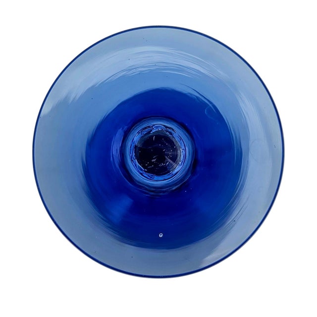 Mid 20th Century Blefeld Twist Stem Champagne Coupes - Set of 5 For Sale - Image 11 of 12