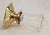 Gold Art Nouveau Brass Ceiling Lamp, 1890s For Sale - Image 8 of 12