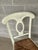 Rustic Pottery Barn Napolean Cream Rush Bottom Side Chairs For Sale - Image 3 of 11