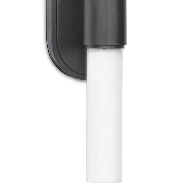 Dixon Cylindrical Sconce Double, Oil Rubbed Bronze For Sale - Image 4 of 6