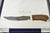 Late 20th Century Scully & Scully Arts & Crafts Natural Staghorn Handle Steak Knives - Set of 6 For Sale - Image 9 of 16