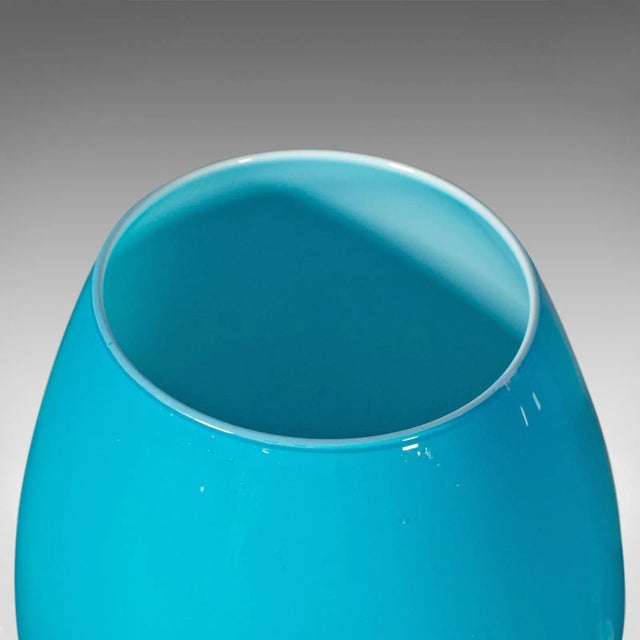 1970s Giant Pair of Vintage English Wine Glasses For Sale - Image 6 of 11