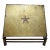 Vintage Tole Gilt Gold Table Top Bookstand For Sale