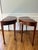 Mid 20th Century Pair of Inlaid Demilune Hepplewhite-Style Console Tables For Sale - Image 4 of 9