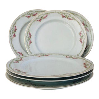 Vintage Austria B&S China Salad Plates- Set of 6 For Sale