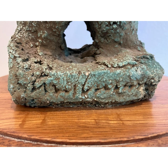 Sculpture Materials Harold Ambellan, Mid 20th Century Vintage Brutalist Sculpture For Sale - Image 7 of 8