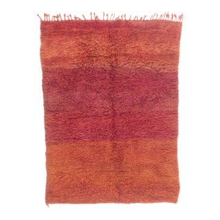 Vintage Beni Mrirt Moroccan Rug, 07'02 X 09'06 For Sale
