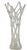 Barovier & Toso 19 in Tall Art Glass Clear Lattice Vase by Ion Tamaian For Sale - Image 4 of 14