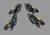 Antique Lincoln No 904 Art Deco Painted Wall Sconces - Set of 4 Rewired For Sale - Image 4 of 8