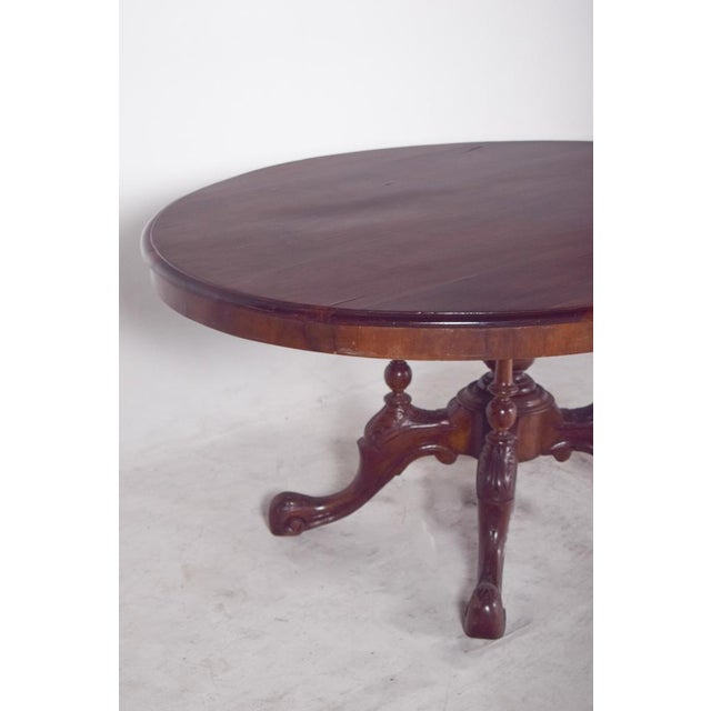 Victorian Oval Dining Table For Sale - Image 5 of 14