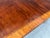 Late 20th Century Incredible Banded Top Flamed Mahogany Dining Table With 2 Leaves For Sale - Image 13 of 15