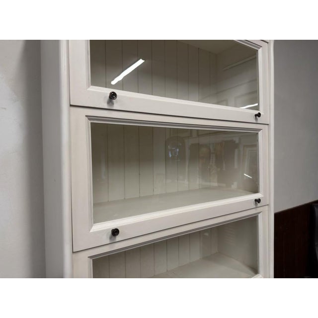 English White Bookcase from Globe Wernicke For Sale - Image 9 of 12