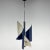 Italian Space Age Asymmetrical Hanging Light, 1970s For Sale - Image 4 of 12