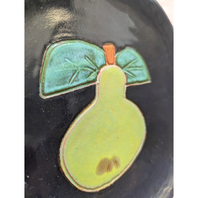 Vintage 1990s R Wood Pottery Plates - Set of 3 For Sale In Charlotte - Image 6 of 14