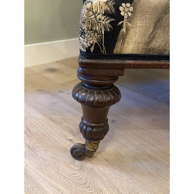 Victorian Lounge Chair, 1890s For Sale - Image 4 of 10
