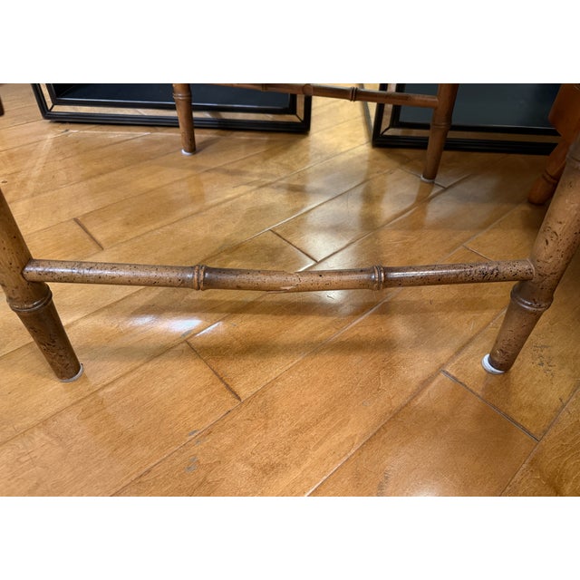 Chinese Chippendale Faux Bamboo Arm Chair For Sale - Image 13 of 13