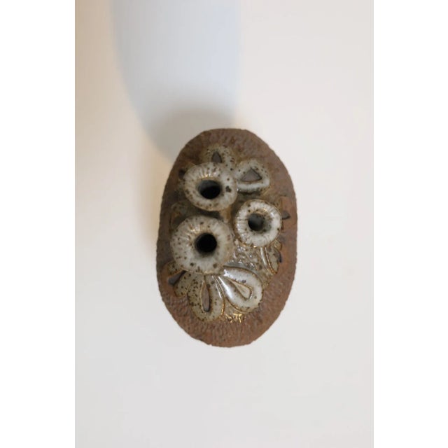 Mid 20th Century Studio Pottery Sculpted Vessels by Ken Stevens - Set of 3 For Sale - Image 10 of 13