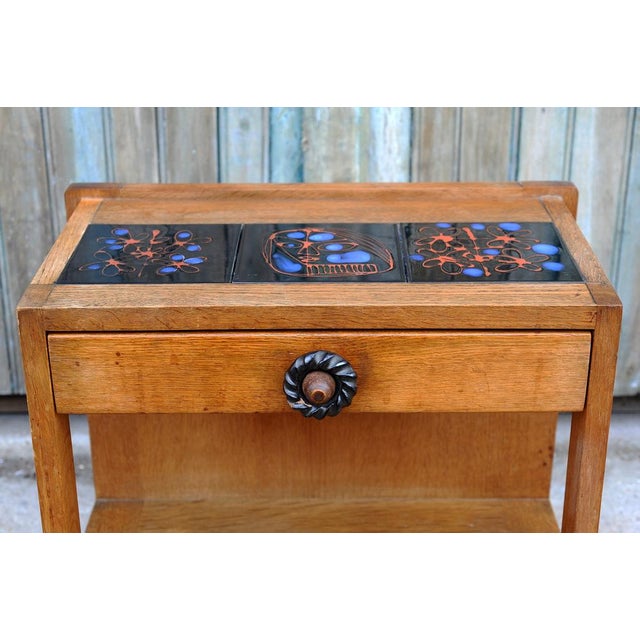 Side Table by Guillerme & Chambron for Votre Maison, in Very Good conditions. Designed 1960 to 1969 I have official proof...