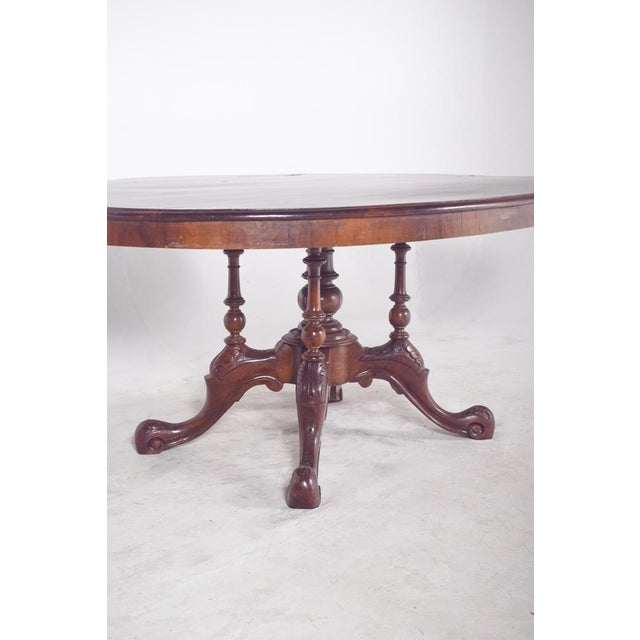 Victorian Oval Dining Table For Sale - Image 6 of 14