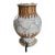18th Century Porcelain Wall Fountain/Lavabo With Aged Brass Spigot For Sale