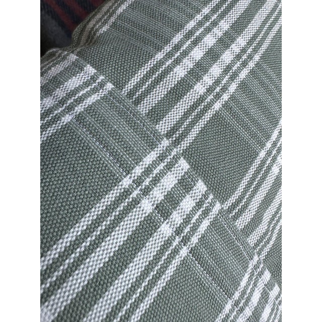 Vermont Large Vintage Pennant on New Woven Throw Pillow For Sale - Image 4 of 4