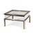 Mid-Century Modern Romeo Rega Mid Century Chrome, Brass and Glass Coffee Table For Sale - Image 3 of 8