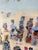 Arnold Blanch “Untitled (Figures by the Beach)” Oil on Canvas, 1960 For Sale - Image 11 of 12