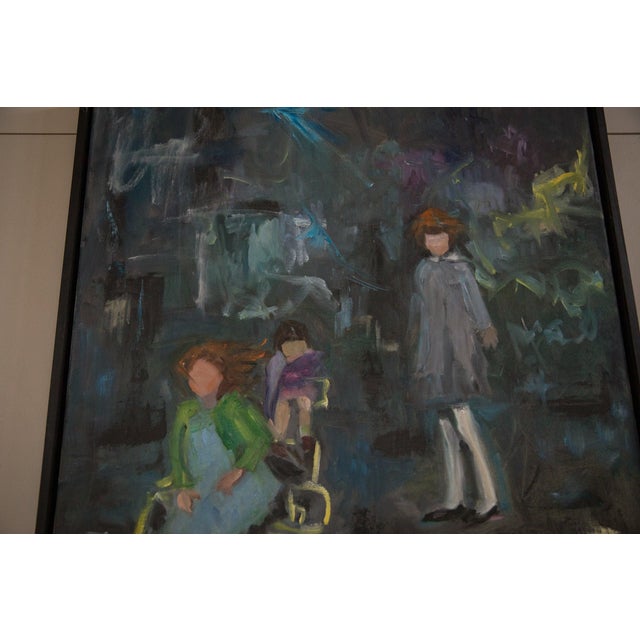 Grace B. Keogh Painting "Hop Scotch Girls" For Sale In New York - Image 6 of 8