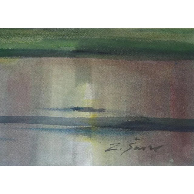 At Baltic sea. Watercolor, paper, 63x94 cm Zigmunds Šņore was born in 1942 in Latvia. His works has been exhibited since...