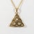 Triquetra Estate Pendant in Solid 14k Gold - Timeless Fine Jewelry For Sale In Columbus - Image 6 of 6